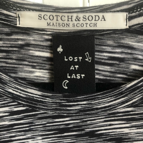 Scotch & Soda Space Dye Belted Maxi Dress Size XS - Picture 2 of 6